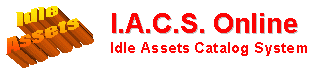 Idle Assets Catalog Software System